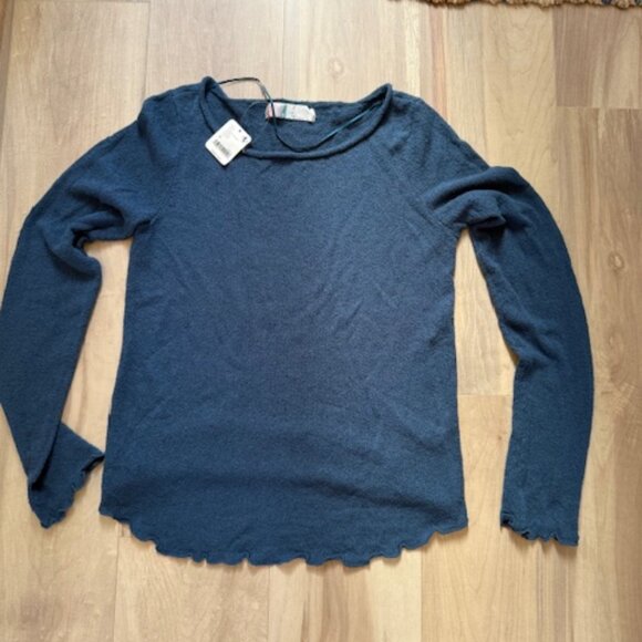 Free people beach Cabo Sweater Skirt Set - Sparkling Indigo NWT - Picture 9 of 10